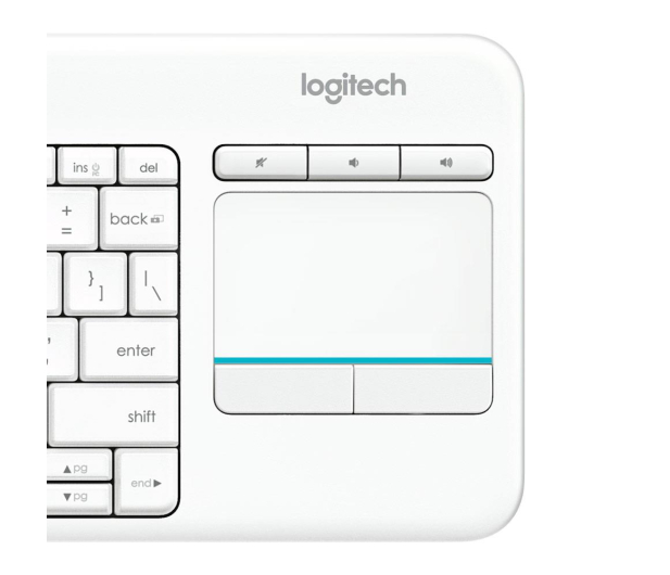 LOGITECH Media K400 plus Biala - 276511 - zdjęcie 5